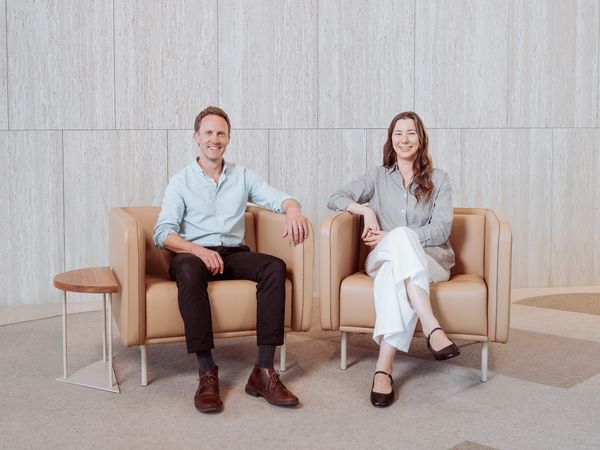 From left to right: Andrew Kramer, Sasha Paterson.